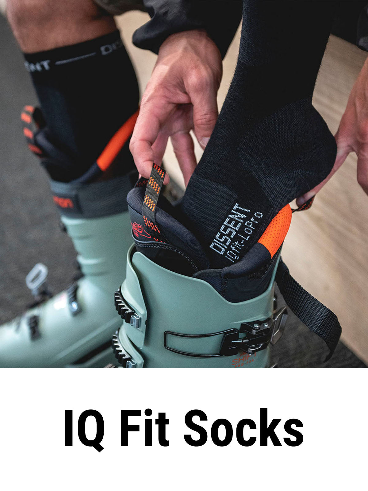 IQ Fit Socks - Ski / Snow Collection Merino Wool Socks