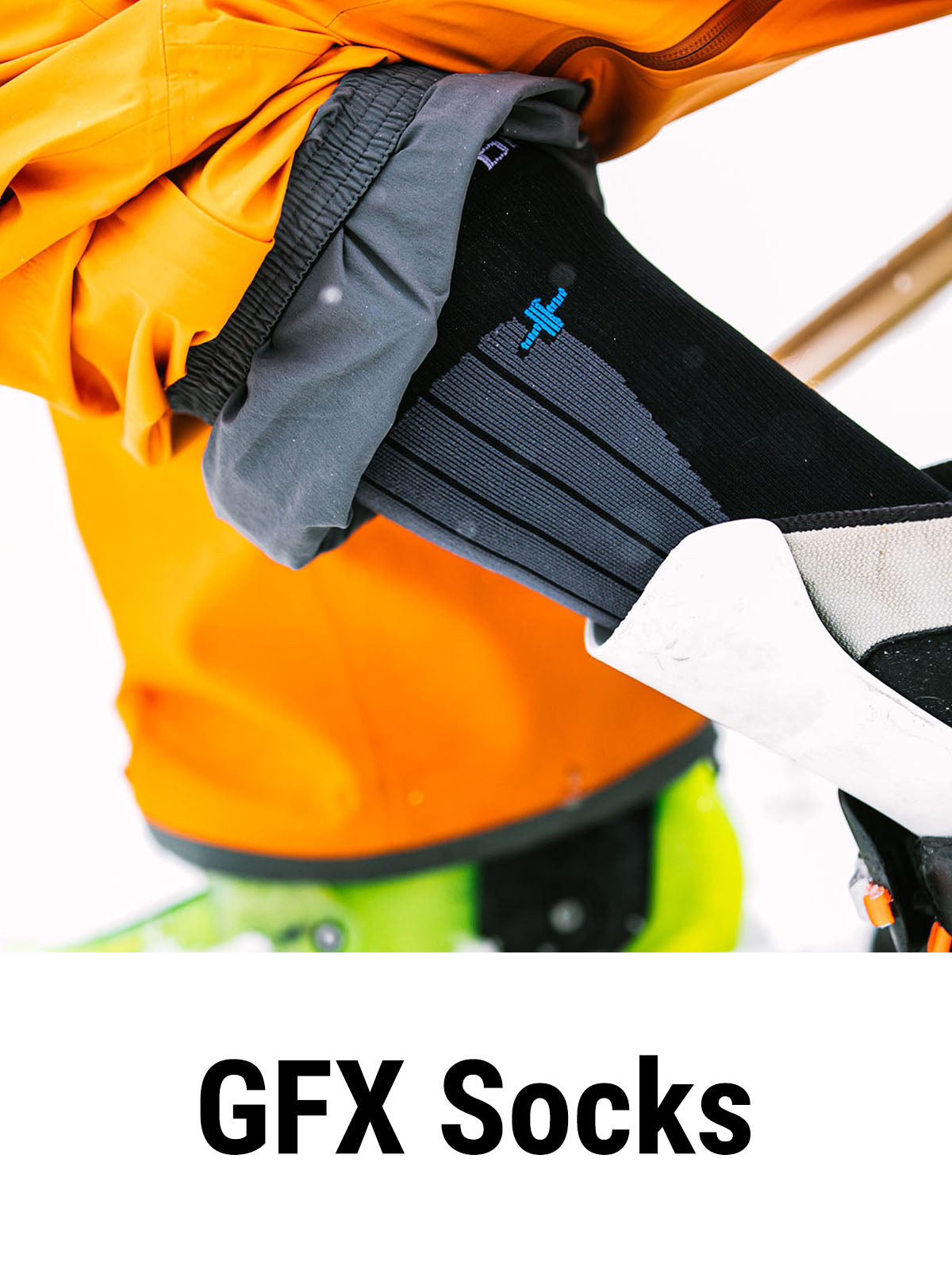 GFX Compression Socks - Ski / Snow Collection Merino Wool Socks