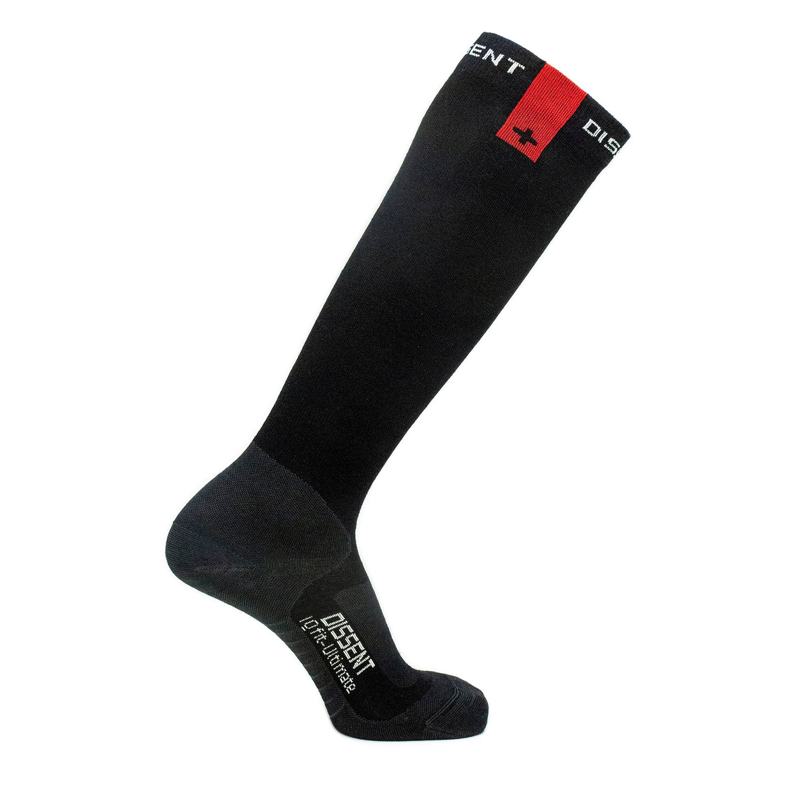 Dissent IQ Fit Ultimate Ski Sock - Ultra thin + Light Merino Warmth -  DISSENTLABS