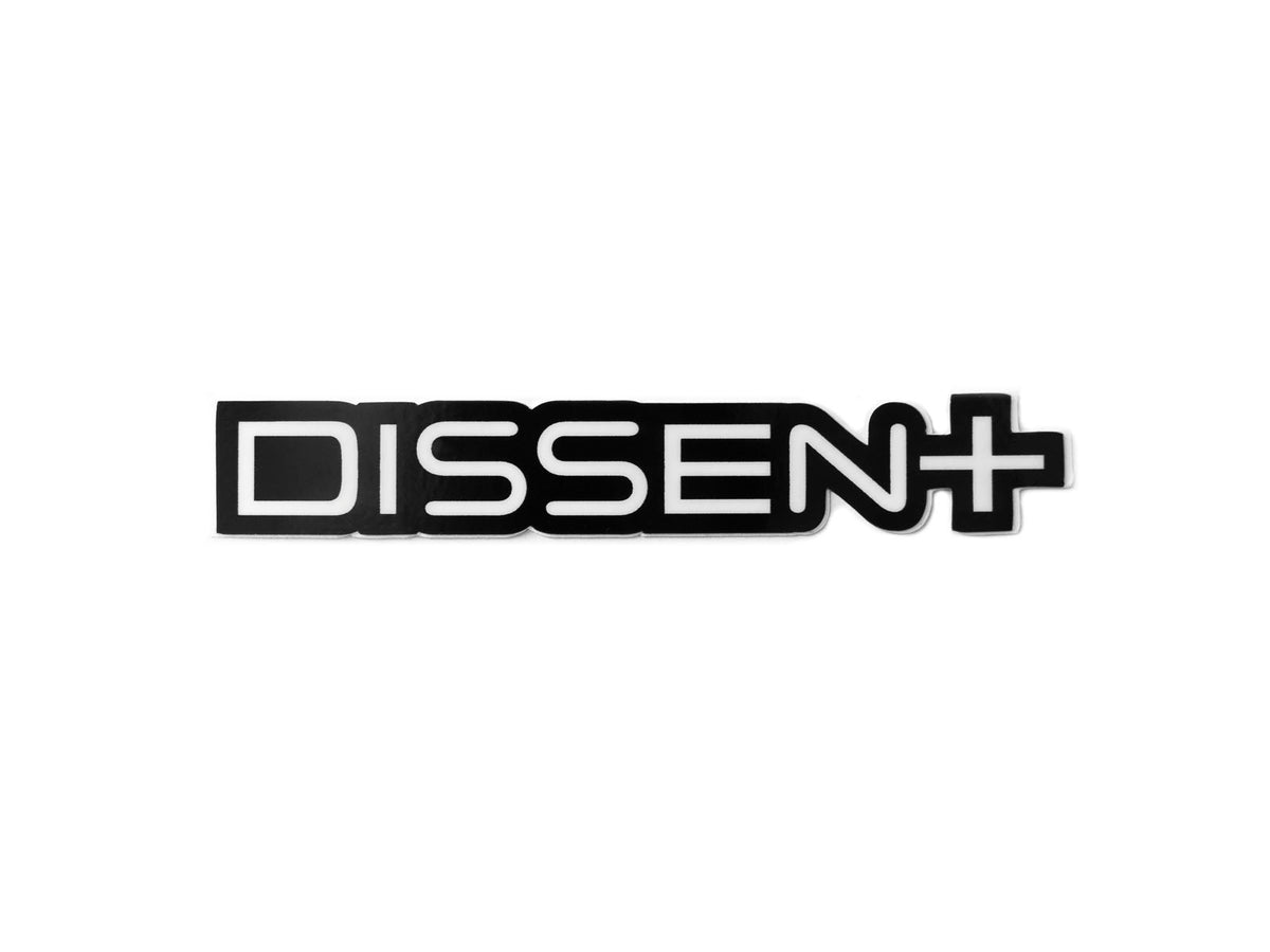 Dissent Logo - Contour Sticker